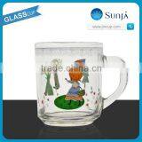 Cartoon Glass Cup With Handle Kinds Favor Glass Mug Cup With Handle thumbnail-5