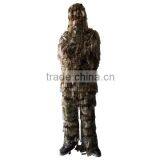 3-D Premium Hunting Net Camo Suit Double The Leaf Size M/L Pants Jackets Hood