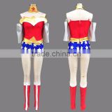 Wholesale Customized Wonder Woman Superhero Superman Costume Adult Halloween Costume