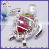 Opal Jewelry Factory!! Custom 925 Sterling Silver Fire Opal Turtle Jewelry Wholesale thumbnail-5