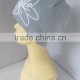 Wholesale Embroidery Artwork 100%Acrylic Custom Made Beanie thumbnail-6