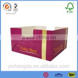 Customization Cute Paper Cake Box With Handle With New Design