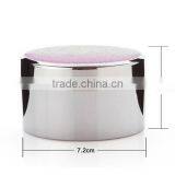 2015 Metal Pink Round Jewelry Boxes for Wedding thumbnail-2