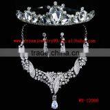 fine crystal wedding fashion jewelry set