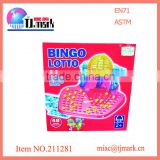 Hot sale kids plastic toy bingo lotto machinec ball bingo