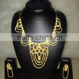 Wholesale African Jewelry Sets 18k Gold Plated,african Beads Jewelry Set thumbnail-1