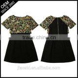 2016 New Fashion Casual Knitted Short Sleeve One Piece Women Dresses for Party thumbnail-1