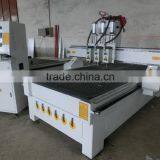 New Cnc Router Lathe Woodworking Engraving Cutting Machine/mulity Heads/for MDF PVC From Senke for Export/CE ISO thumbnail-3