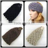 wholesale wide hair band for women crochet new knit headband