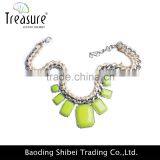 Best Price Jewelry Fashion Resin Pendant Chain Choker Necklace Pendant Jewelry Wholesale in China thumbnail-3