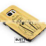 For IPhone 6 Wooden Covers, Wood Plastic Case for IPhone 6, Bamboo Wood Covers for Samsung Galaxy s6 s7 Edge j7 Case Quality Choice thumbnail-3