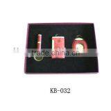 Cigar Gift Set of Cigar Lighter,cigar Cutter and Punch-style Cutter thumbnail-1