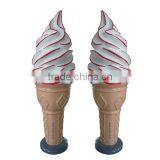 Ice Cream Shop Decoration/ Fibreglass Ice Cream Trash Can Decoration Advertising/Ice Cream Shop Decoration thumbnail-3