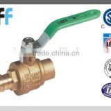 1/2"-- 1-1/4''Sweat and Cold Expansion Pex Valves F1960 Brass Ball Valve with CSA certificated