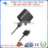 Universal AC Power Adapter and USB Sync Cable Suitable For Nook HD and Nook HD+ Tablet thumbnail-1
