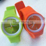 NEW Jelly Silicone Flex Style Unisex Fashion Sports Quartz Wrist Watch