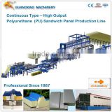 PLC System PU Sandwich Panel Production Line