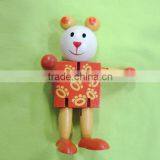 New Wooden Toy Wood Puppet Handwork Doll thumbnail-5