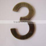 Bronze Plated House Numbers