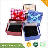 Paper Cardboard Square Ring Earring Jewelry Gift Boxes thumbnail-1