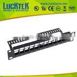 10 Inch 1U UTP CAT5E BLANK 12PORTS PATCH PANEL