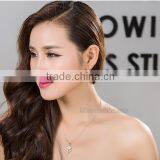 Fashion 18K Gold Diamond Wedding Earring thumbnail-6