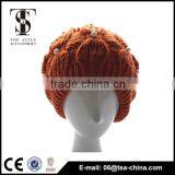 New Design Pearl Hat Factory Wholesale Orange Cap thumbnail-1