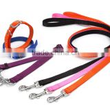 Color Nylon dog leads with Metal Hook