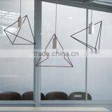 7.12-6 Simple Cage Rock Garden LED Pendant Light Lamp