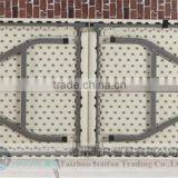 High Durable183cm Thicken Panel Adjustable Plastic Office Table for Meeting/hot Sell Office Plastic Folding Meeting Study Table thumbnail-2