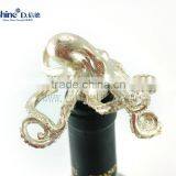 Metal Gold Octopus Wine Bottle Stopper Wine Cork Supplier's Choice thumbnail-2