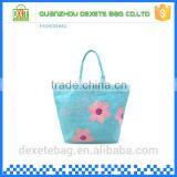 Best Quality Blue Jute Beautiful Promotional Beach Bag thumbnail-1