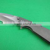OEM D2 blades material outdoor folding hunting knife