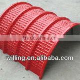 Arched roof panel roll forming machine