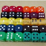 Transparent high-grade colorful acrylic custom polyhedral dice in stock