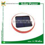 2016 NEW Round Solar Charger Wholesale Power Bank 6000mAh