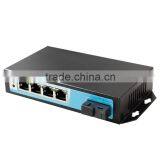 Gigabit POE Switch 4 Port With 1 Fiber Optic 25km thumbnail-3