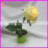 Wholesale Artifical Rose Led Light Flower Pot thumbnail-4