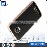 Amazon Hot Sale Anti Scratch Ultra Thin Soft TPU Transparent Acrylic Combo Case Back Cover For Moto Z Force Clear Case thumbnail-4