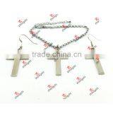 Fashion Zinc Alloy Cross Earrings for Gifts (CEG51031) thumbnail-3