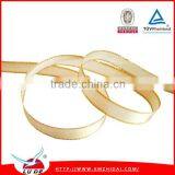 Wholesale Colorful 12 mm Satin Ribbon With Golden Edge