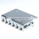 Guitar Parts 65mm Chrome 6 Strings Saddle Hardtail Bridge Top Load thumbnail-5