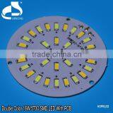 Round 2*8W Double Color 8W PCB SMD LED Board