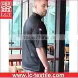 Wholesale Premium Quality Breathable 100% Egyptian Cotton Summer Chef Uniform With Double Breasted Design(LCTU0027) thumbnail-2