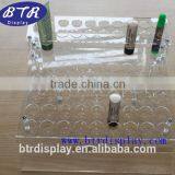Clear Plastic Acrylic Nail Brush Holder