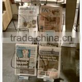 commercial newspaper stands