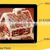 19 Inch LED Digital Signage Touch Screen Interactive Advertising Display With Android OS Bluetooth 4.0 Kiosk Tablet for Elevator thumbnail-4