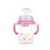 China Manufacture 100% Food Grade Cheap Nipple Infant Baby Plastic Feeding Bottle thumbnail-1