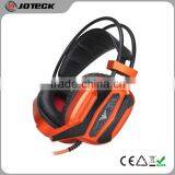stereo led light computer gaming headphone with vibrator,stylish headphones with super bass