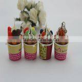 Ice Cream Shape Pvc Keychain for Promotion
